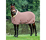 Fleece-Abschwitzdecke Timeless Elegance mit Teddyfleece-Kragen