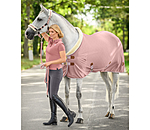 Fleece-Abschwitzdecke Timeless Elegance mit Teddyfleece-Kragen