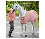 Fleece-Abschwitzdecke Timeless Elegance mit Teddyfleece-Kragen