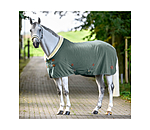 Fleece-Abschwitzdecke Timeless Elegance mit Teddyfleece-Kragen
