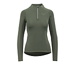 Zip-Funktions-Langarmshirt Sofie