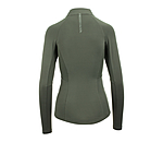 Zip-Funktions-Langarmshirt Sofie