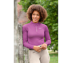 Zip-Funktions-Langarmshirt Sofie