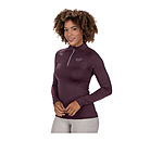 Zip-Funktions-Langarmshirt Sofie