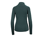 Zip-Funktions-Langarmshirt Lea
