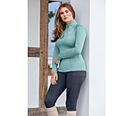 Zip-Funktions-Langarmshirt Lea