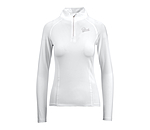 Zip-Funktions-Langarmshirt Lea