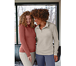 Zip-Funktions-Fleeceshirt Luisa