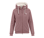 Kapuzen-Teddy-Sweatjacke Kaja