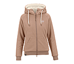 Kapuzen-Teddy-Sweatjacke Kaja