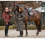 Kapuzen-Stepp-Reitmantel Zoe