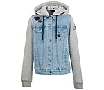 Kinder-Jeans-Sweatjacke Katniss
