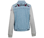 Kinder-Jeans-Sweatjacke Katniss