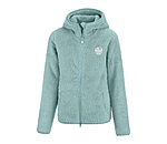 Kinder-Kapuzen-Teddyfleecejacke Irma