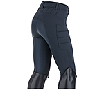 Kinder Hybrid Grip-Reithose Biese
