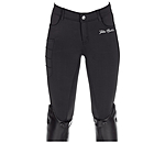 Kinder Hybrid Grip-Reithose Biese