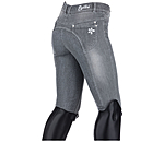 Kinder-Grip-Jeans-Reithose Suni