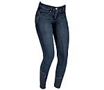 Denim-Grip-Vollbesatz-Reithose Linea