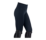 Kinder Grip-Winterreitleggings Kniebesatz Elia