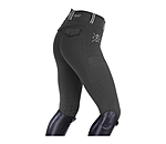 Grip-Reitleggings Kniebesatz Sanna