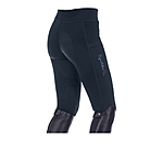 Kinder-Grip-Thermo-Vollbesatz-Reitleggings Snow