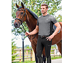 Herren Grip-Teilbesatzreithose Tex
