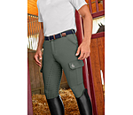 Herren-Hybrid-Grip-Vollbesatz-Reithose Sitka