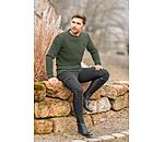 Herren Hybrid Grip-Kniebesatzreithose Georgia