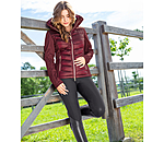 Damen-Outfit Amber in burgundy