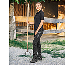 Outfit Ganzjahres-Stretch-Outdoorhose in schwarz