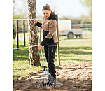 Damen-Outfit Sherpa-Hoodie mit abnehmbarer Kapuze in latte macchiato