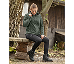 Damen-Outfit Fleecepullover  in forest