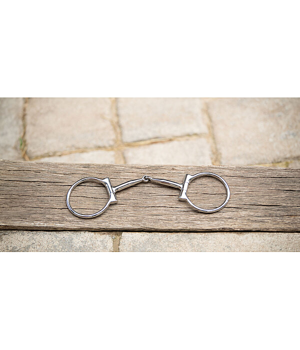 Stainless Steel Offset Dee Snaffle