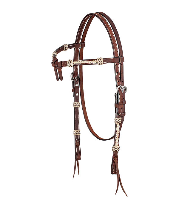 Kopfstck Braided Rawhide