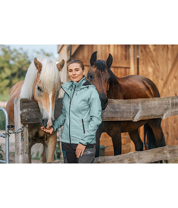 Atmungsaktive Softshelljacke mit abnehmbarer Kapuze