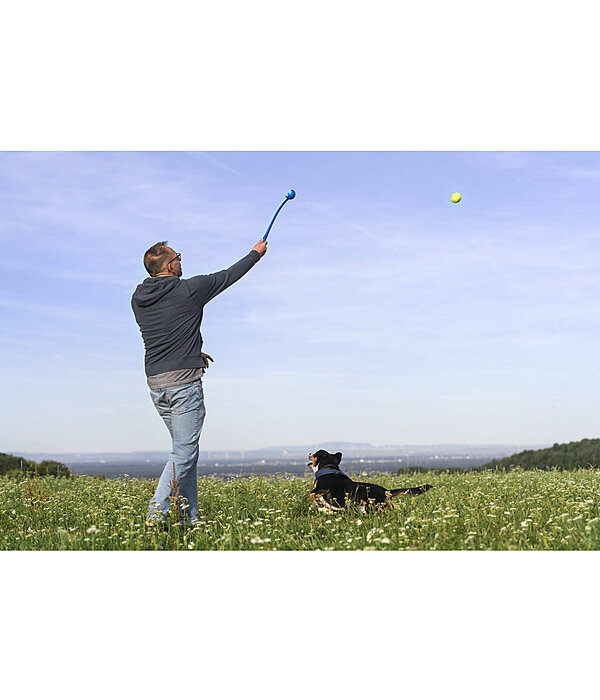 Hundespielzeug Weitwurfstab Sprint mit Tennisball