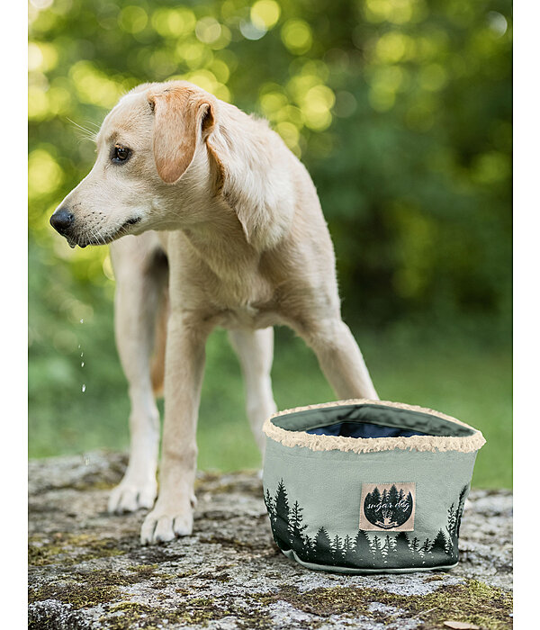 Canvas-Reisenapf für Hunde Adventure Seeker
