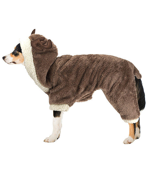 Kuschel-Hunde-Onesie Rudolph