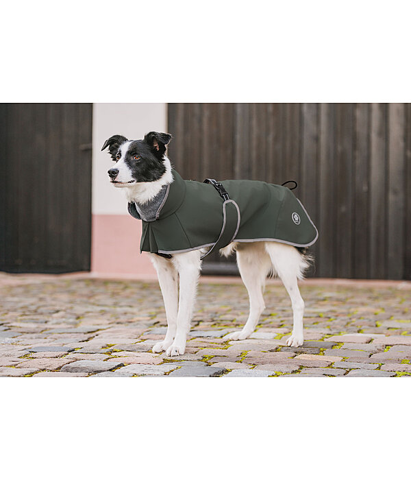Softshell-Hundemantel mit Fleecekragen Frida