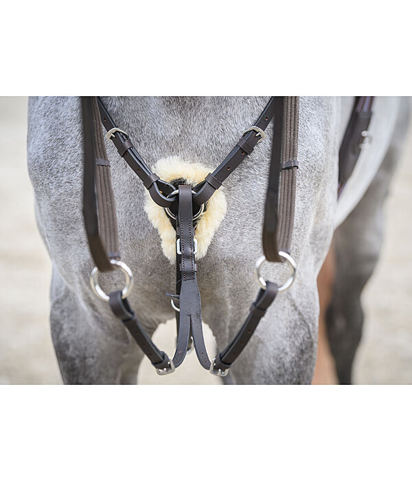 Elastisches Lammfell-Vorderzeug Quick Fit