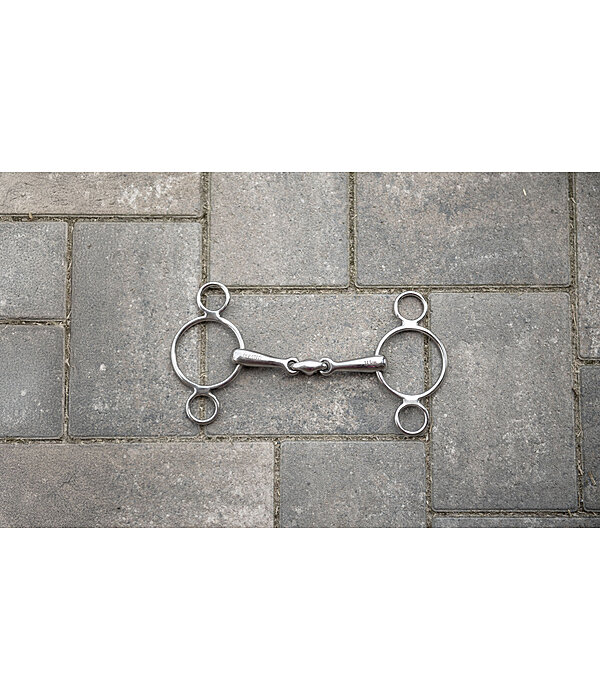 3-Ring-Trense doppelt gebrochen