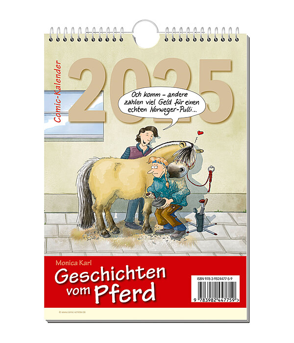 Geschichten vom Pferd - Comic Kalender 2026