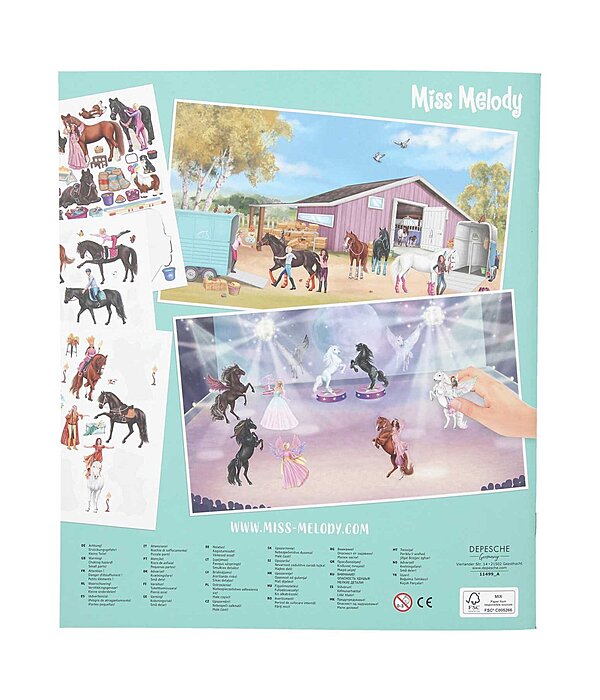 Miss Melody - Stickerworld Stickerbuch