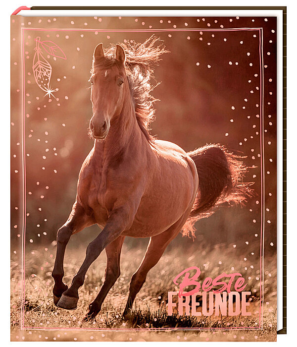 I LOVE HORSES - Beste Freunde Freundebuch