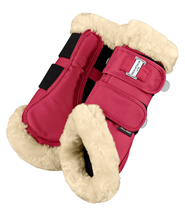 Teddyfleece-Dressurgamaschen Essential, Vorderbeine