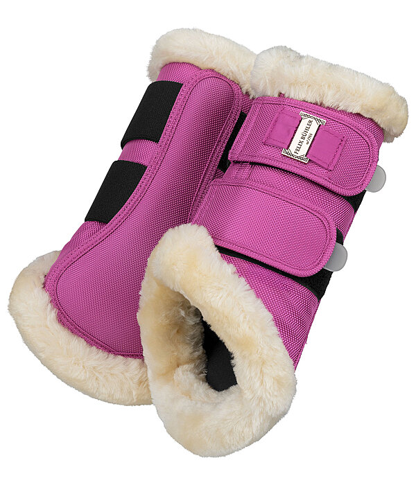 Teddyfleece-Dressurgamaschen Essential, Vorderbeine