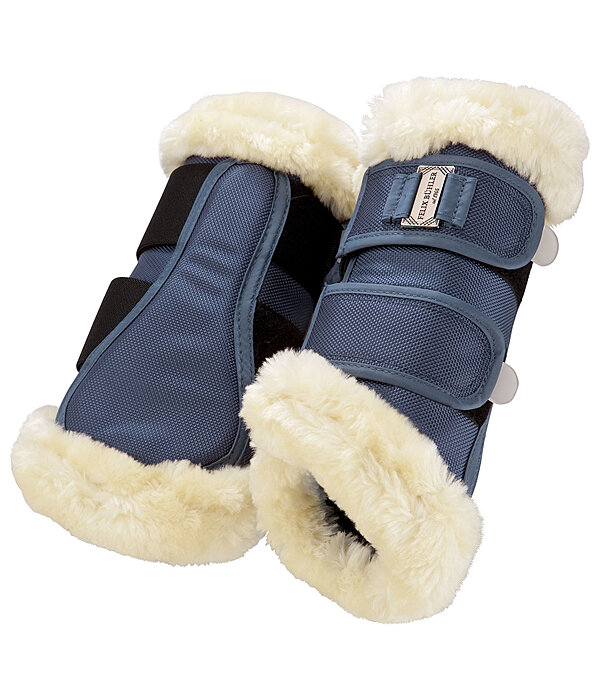 Teddyfleece-Dressurgamaschen Essential, Vorderbeine