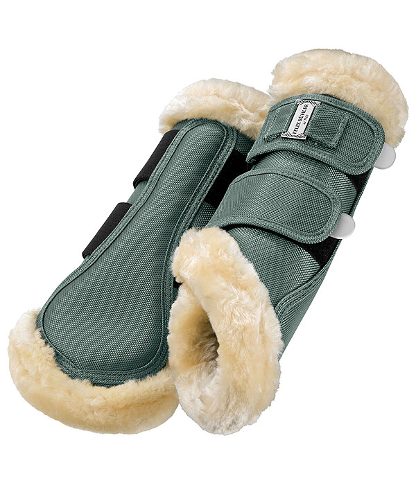 Teddyfleece-Dressurgamaschen Essential, Vorderbeine