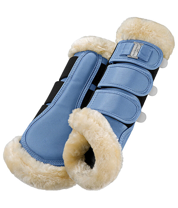 Teddyfleece-Dressurgamaschen Essential, Hinterbeine