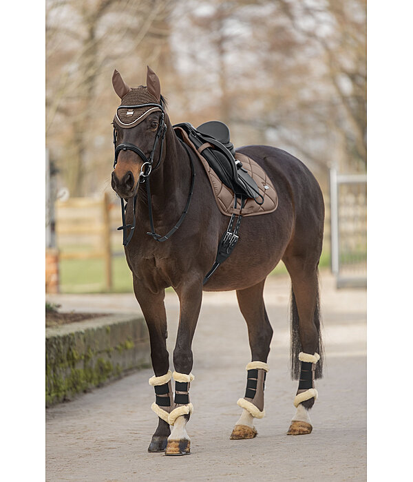 Teddyfleece-Dressurgamaschen Essential, Hinterbeine